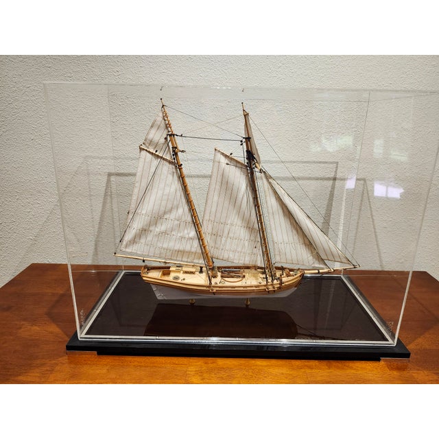 American Vintage Ship Model - The "Lively" 1813, by Lee Scehmerhorn For Sale - Image 3 of 6
