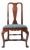 Boston Queen Anne Mahogany Slip Seat Side Chair, C. 1730 For Sale