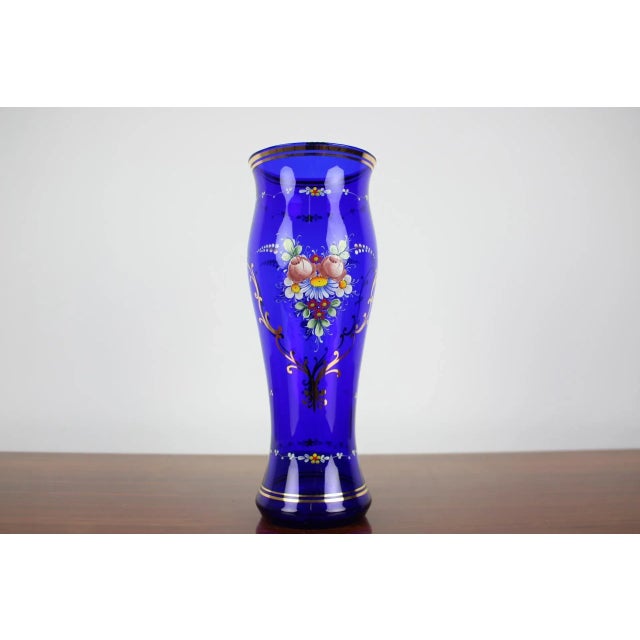 Czech Glass Vase from Novoborské Sklo, 1970s For Sale - Image 3 of 7