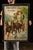 c. 1900s-1910s; L. Kahn & Co. - Cleveland, OH Antique tin litho whiskey advertising sign. This piece advertises Driving...