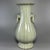 Vintage‑Style Chinese Longquan Celadon Lobed Vase With Ring Handles For Sale - Image 4 of 6