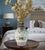 17+ In. Tall Chinese Jug Vase Stylized Blue Songbird, Fruit & Leaf Pattern For Sale - Image 10 of 18