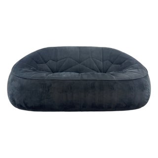 Black Two-Seater Sofa from Ligne Roset For Sale