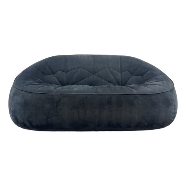 Black Two-Seater Sofa from Ligne Roset For Sale