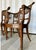 Wood Set of 5 Italian Neoclassical Dining Room Chairs With Giltwood Dolphin Backs For Sale - Image 7 of 9