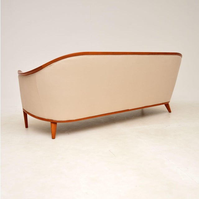 Vintage Swedish Teak Sofa attributed to Bertil Fridhagen, 1960s For Sale - Image 6 of 13