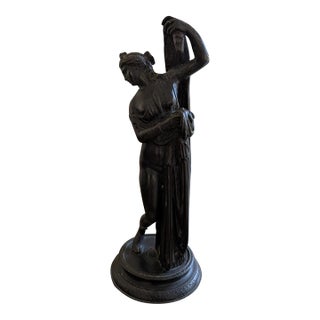 19th C Grand Tour Bronze Callipygian Venus Sculpture For Sale