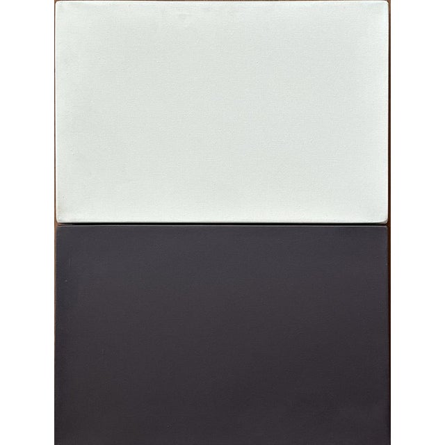 Rolf Hans, Two Small Things in Contrast, 1976, Acrylic For Sale - Image 14 of 14