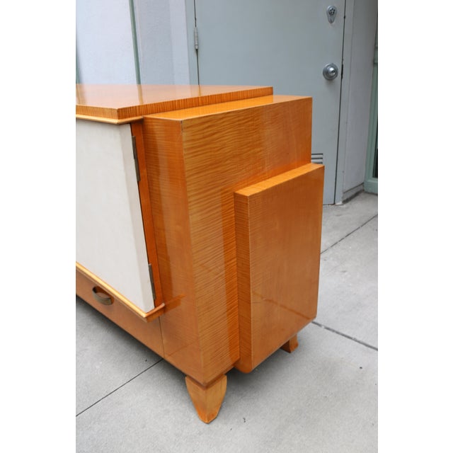 1940s Art Deco Two Door Sideboard For Sale - Image 10 of 16