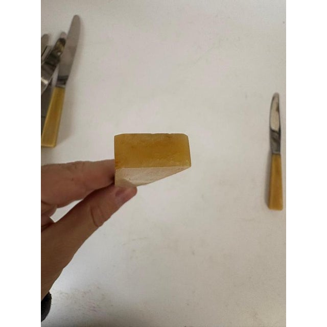 Bakelite and Stainless Steel Knives, France, 1970s, Set of 21 For Sale - Image 6 of 10