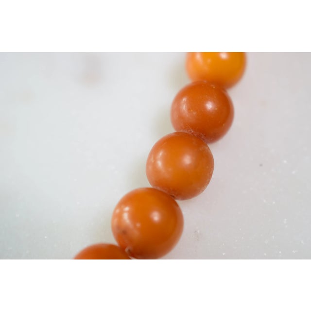 1940s Antique Baltic Amber Choker Necklace, 1940s For Sale - Image 5 of 16