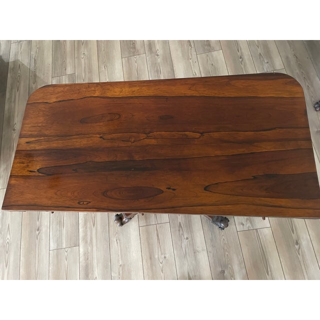 Regency Game Table C. 1815, Rosewood, From England For Sale - Image 10 of 12