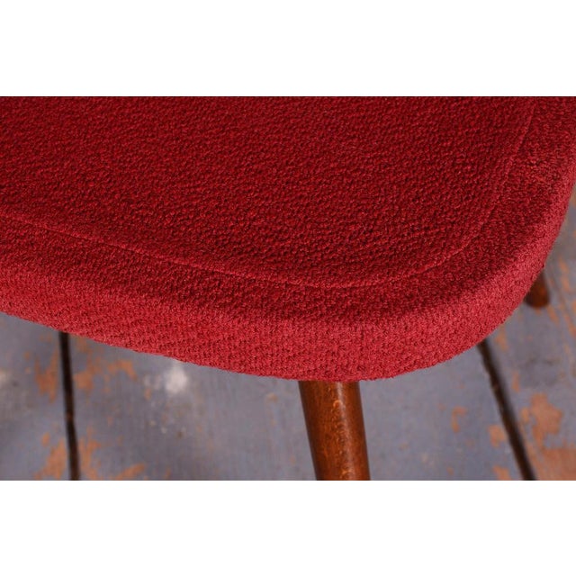 Mid-Century Walnut Chairs from Antonín Šuman, Czech, 1950s, Set of 4 For Sale - Image 10 of 18