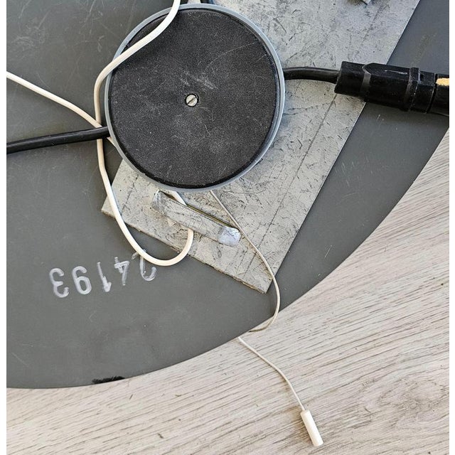 Glass Vintage Round Mirror from Schöninger, 1960s For Sale - Image 7 of 11