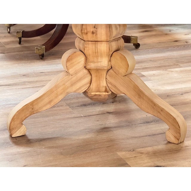 Biedermeier Fruitwood Tilt Top Round Breakfast Table, 19th C For Sale - Image 11 of 12