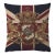 Union Jack Crest Tapestry Cushion With Feather Filler - 46x46cm (18"x18") For Sale