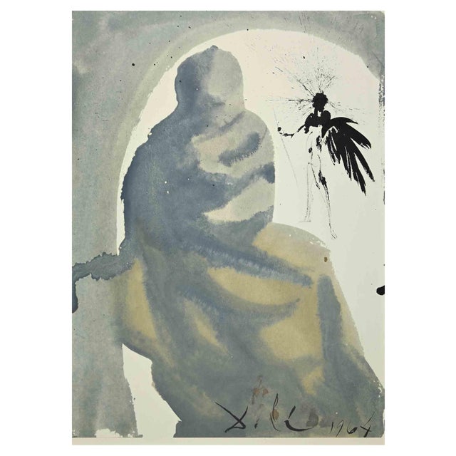 Salvador Dalí, Seduxisti Me, Domine, Lithograph, 1964 For Sale