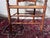 Vintage Tell City/Ethan Allen Style Colonial Early American Ladderback Dining Wooden Armchair, Woven Rush Seat For Sale - Image 9 of 12