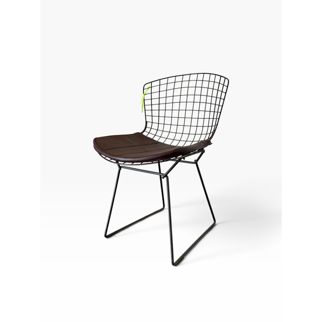 Knoll Vintage Knoll Bent Metal Side Chair by Harry Bertoia 1952 For Sale - Image 4 of 7