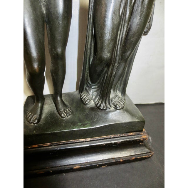 Late 19th Century Tour Bronze of Orestes and Electra For Sale - Image 9 of 10