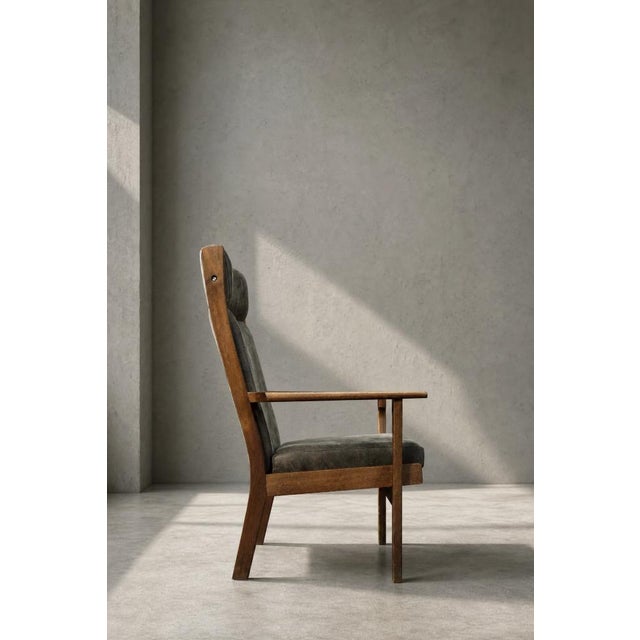 Mid-Century Modern Danish Model GE-181-A Armchair by Hans J. Wegner for Getama, 1950s For Sale - Image 18 of 18