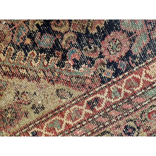 Antique Persian Malayer, 4' X 6'5" For Sale - Image 4 of 5