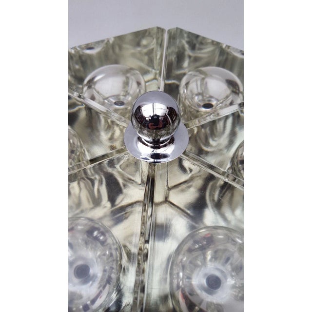 Glass Table Lamp from Fidenza Vetraria, 1970s For Sale - Image 6 of 11