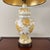 Chinoiserie Vintage Chinese Yellow and White Ginger Jar Table Lamp - 23” For Sale - Image 3 of 12