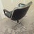 Green Iconic Early Charles Pollock Executive Armchairs a Pair Solid Aluminum Base Green Leather For Sale - Image 8 of 14
