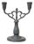 Art Deco Candleholder in Pewter from Just Andersen, 1930s For Sale