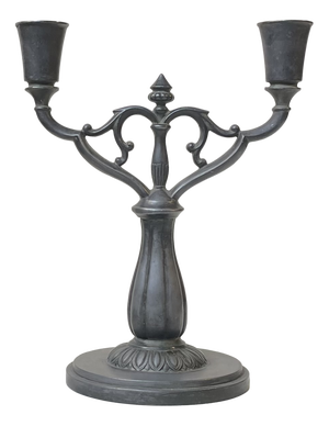 Art Deco Candleholder in Pewter from Just Andersen, 1930s