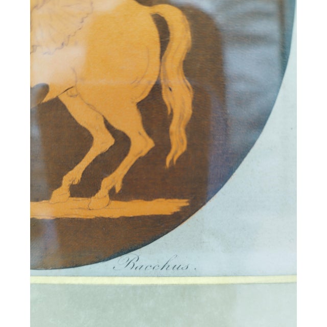 Jean-Baptiste-Claude-Richard De Saint-Non, Bacchus, 1781, Etching, Framed For Sale - Image 3 of 6