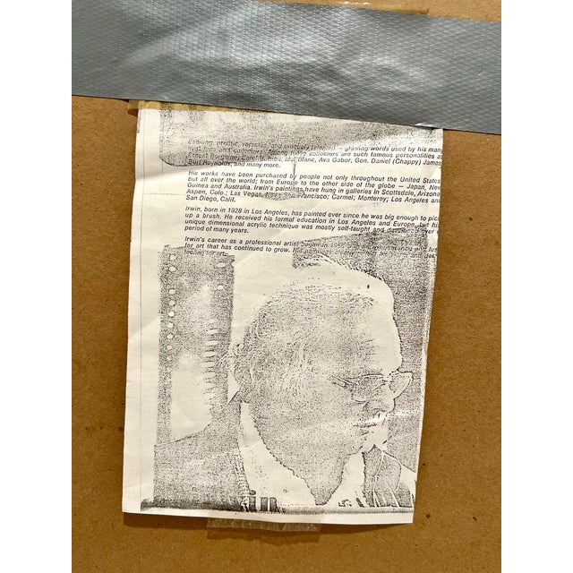 Charles Fazzino a Light for Israel 3d Serigraph Pr 96/100 Signed Judaica Menorah Masada Framed For Sale - Image 10 of 14