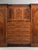Victorian Flame Mahogany Breakfront Triple Wardrobe, 1860 For Sale - Image 3 of 11