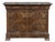 Louis Philippe Period Burl Walnut Marble Top Commode For Sale