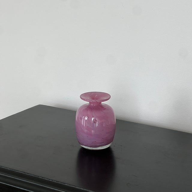 Mid-Century Handmade Bud Vase from Mdina, 1970s For Sale - Image 10 of 11