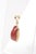 Coral Pendant W 21k Gold Trim & Bail For Sale In Atlanta - Image 6 of 8