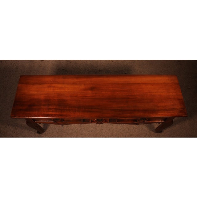 Louis XV Console Three Drawers, Spain, 18th Century For Sale - Image 12 of 13