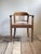 Swiss Art Deco Armchair with Brown Leather Seat, 1930s For Sale - Image 6 of 10