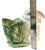 Vintage Italian Majolica Rabbit & Cabbage Cachepot Planter – 9" For Sale - Image 9 of 11