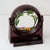 Folk Art 1970s Painted Mirror With Jewelry Drawer and Music Box For Sale - Image 3 of 3