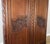 Vintage French Louis XVI Style Carved Walnut 2-Door Wardrobe For Sale - Image 10 of 18