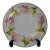 Antique Limoges Porcelain Cabinet Plate Pink Chrysanthemum Wreath For Sale