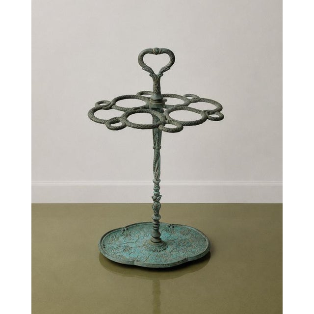 Vintage Brass Umbrella Stand, 1930s For Sale - Image 15 of 15