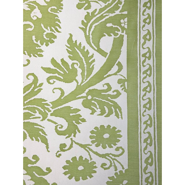 Renaissance Fortuny "DeMedici” Print– 21.25 Yards For Sale - Image 3 of 6