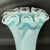 Bring elegant Italian-inspired artistry to your décor with this Vintage Murano Style Handkerchief Vase. Featuring a...