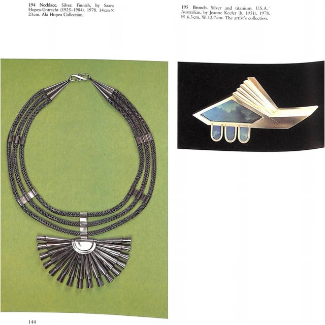 "Twentieth-Century Jewelry" 1985 Cartlidge, Barbara For Sale - Image 12 of 12