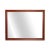 Solid Cherry Frame Rectangular Wall Mirror For Sale - Image 12 of 12