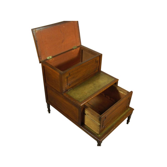 English 19th-C. English Bed Step For Sale - Image 3 of 7