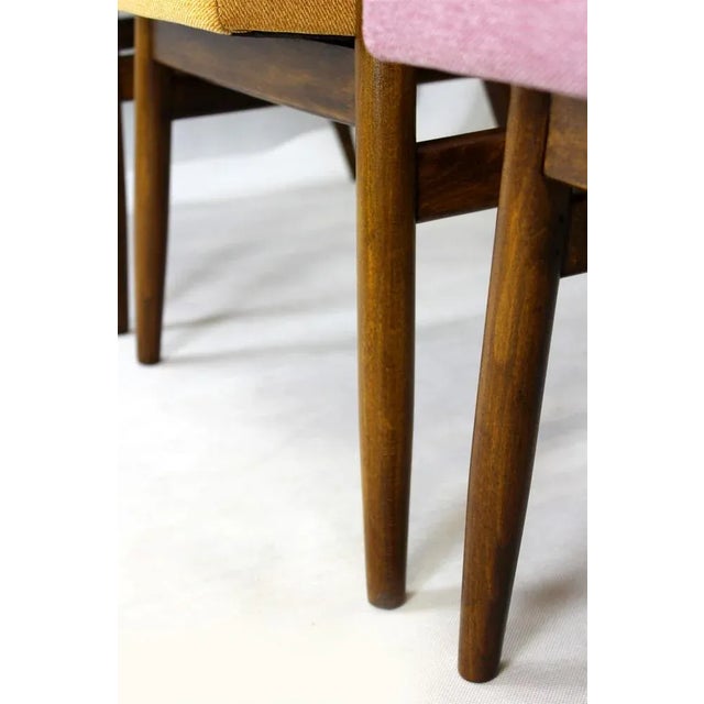 Beech Chairs from Zamojskie Fabryki Mebli, 1960s, Set of 4 For Sale - Image 11 of 17